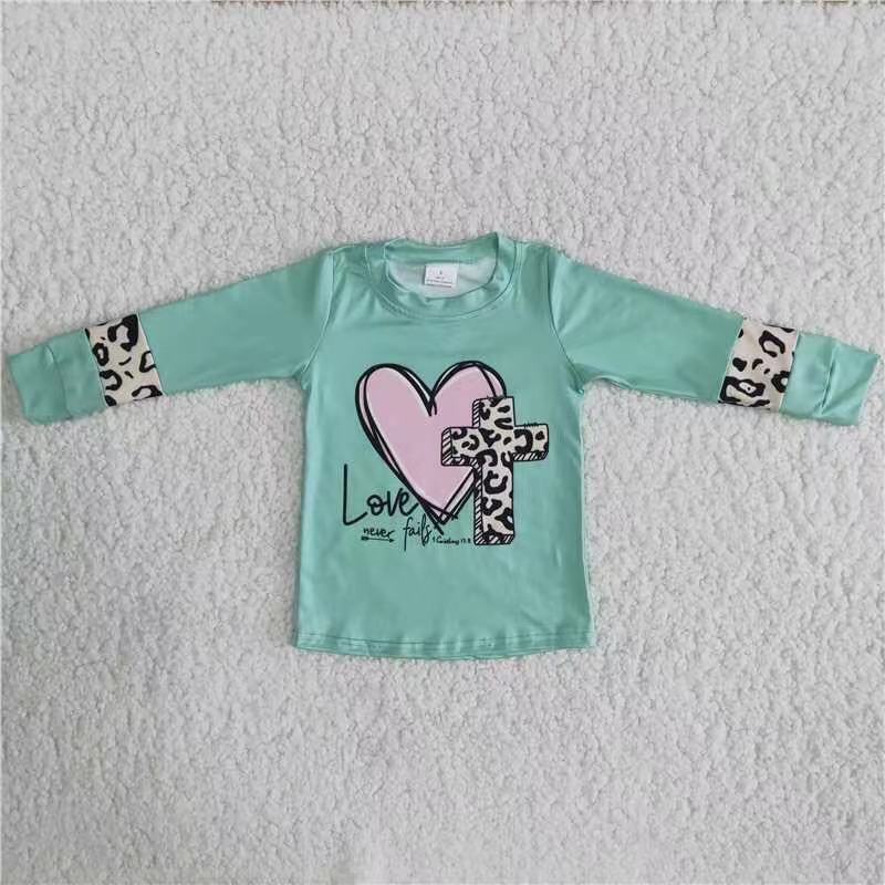 girls Easter long sleeve top