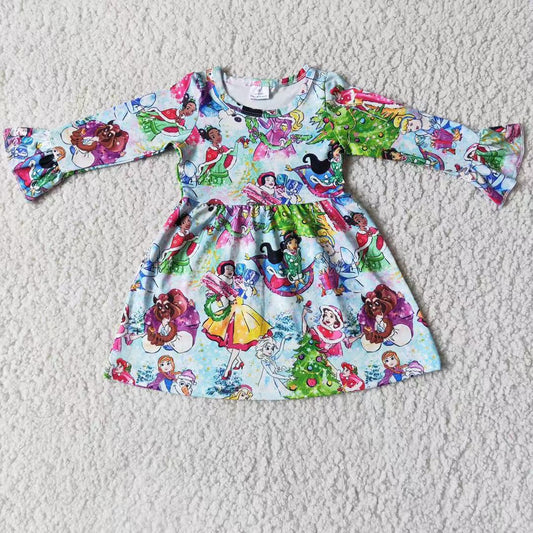 Baby girls long sleeve Christmas dress