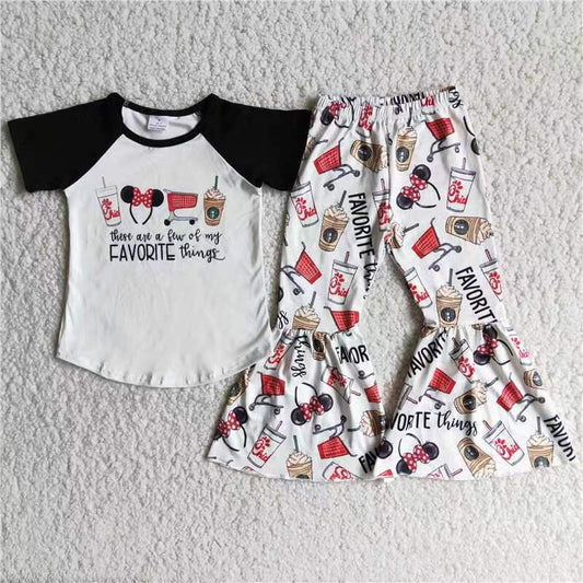 baby girls cartoon design outfit
