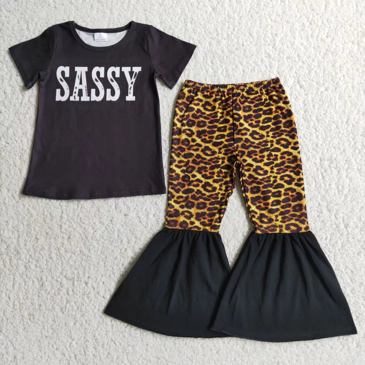 Baby girls sassy outfit