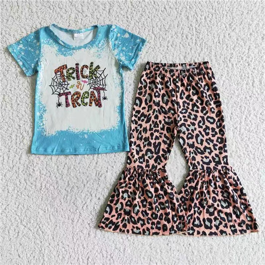 Girls Halloween clothing set