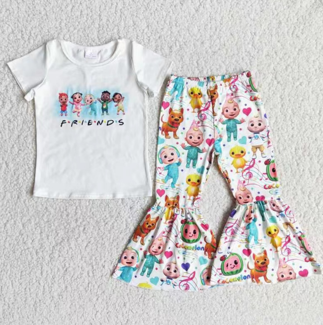 baby girls short sleeve outfit E13-4
