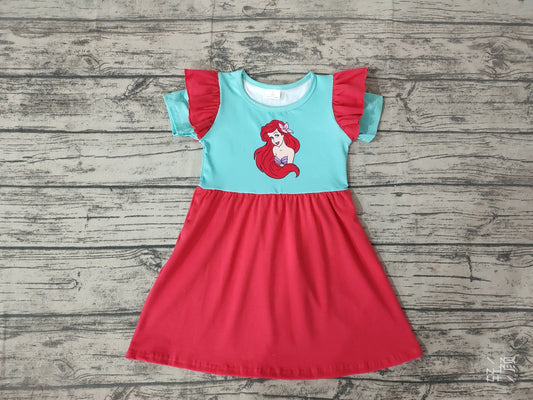 baby girls cartoon dress wholesale kids clothes