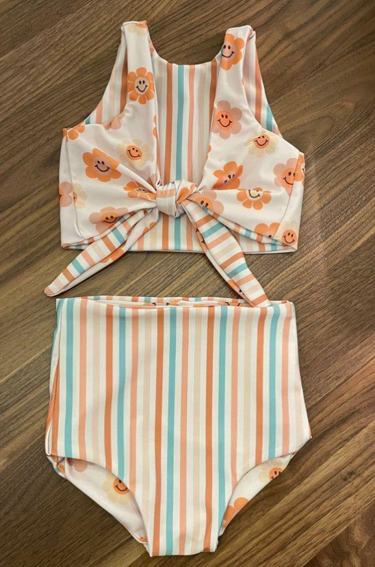 Pre-order infant toddle girls boutique bummies set