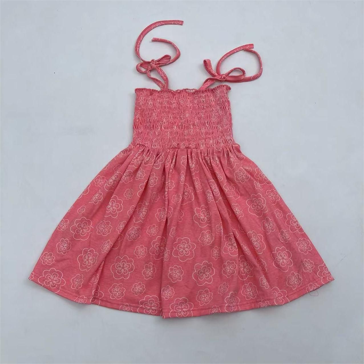 Pre-order toddle girls elastic straps dress