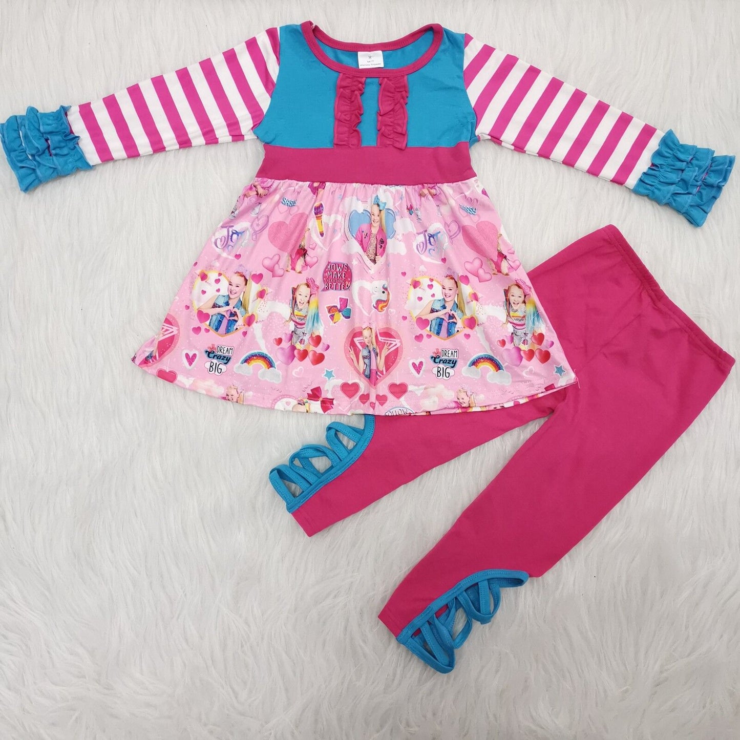 Toddle girls Valentines day clothing