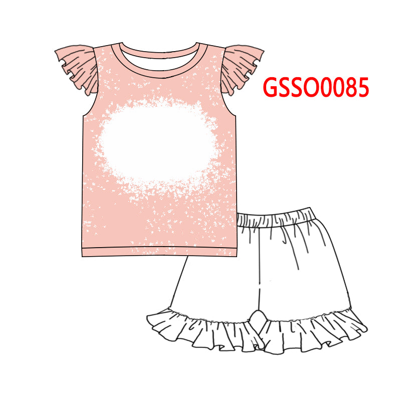 hot sale girls boutique set cute summer outfit ,GSSO0085