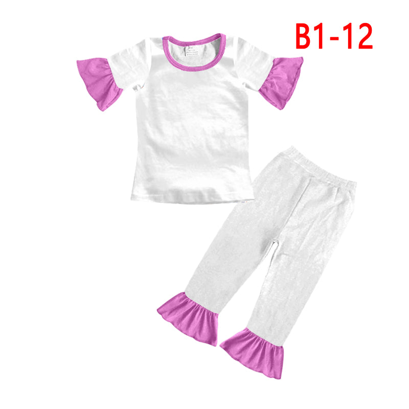Infant toddle boys boutique summer outfit B1-12