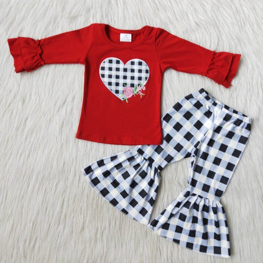 Toddle girls Valentines day outfits