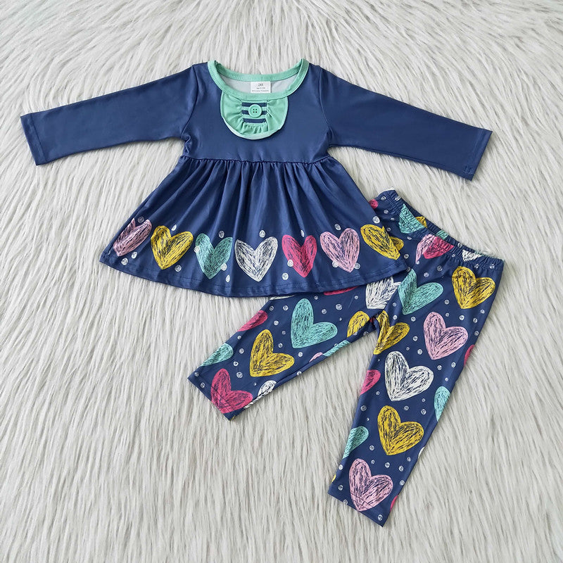 Toddle girls Valentines day outfits