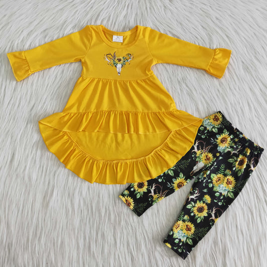 Baby girls fall clothing set