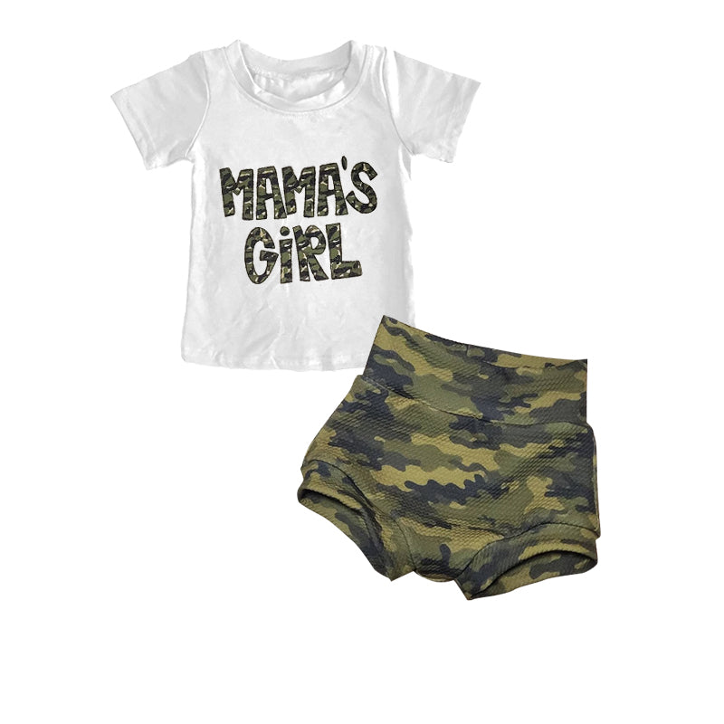 Pre order Mamas girl camo outfit