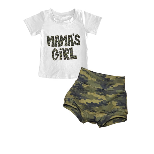 Pre order Mamas girl camo outfit