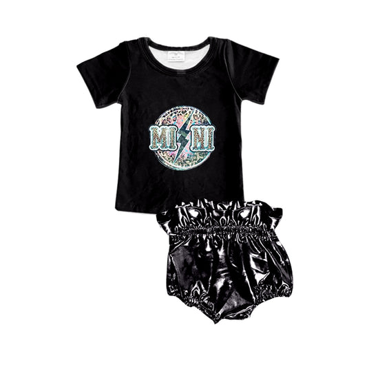 Pre-order baby girls summer boutique bummie set