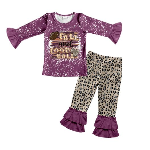 Pre-order girls long sleeve fall design outfit