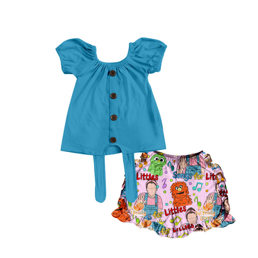 Pre-order children girls teacher summer outfit