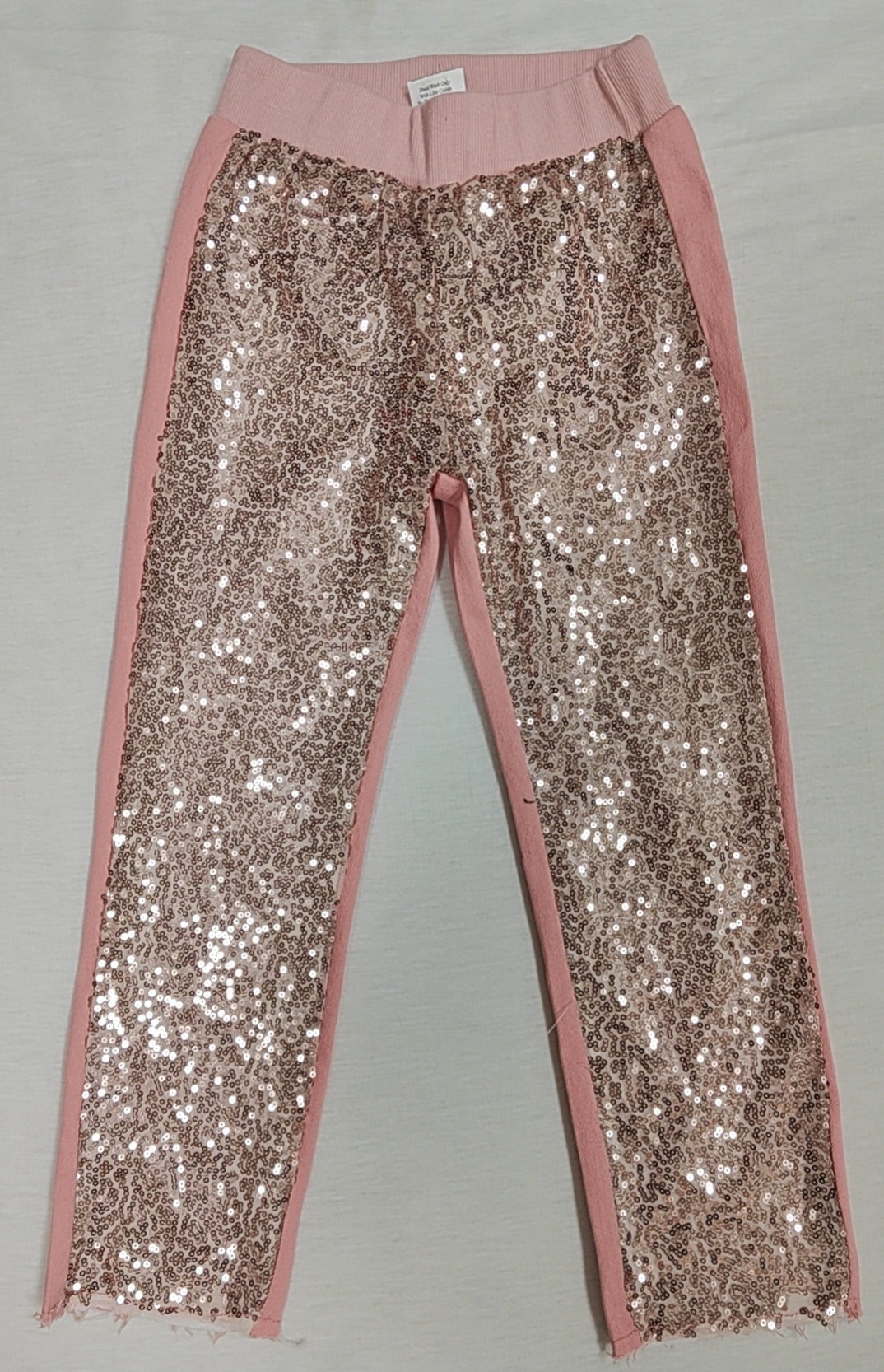 preorder pink sparking sequins leggings