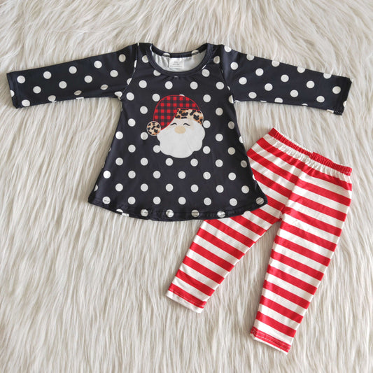 Girls Santa Design Christmas Outfits