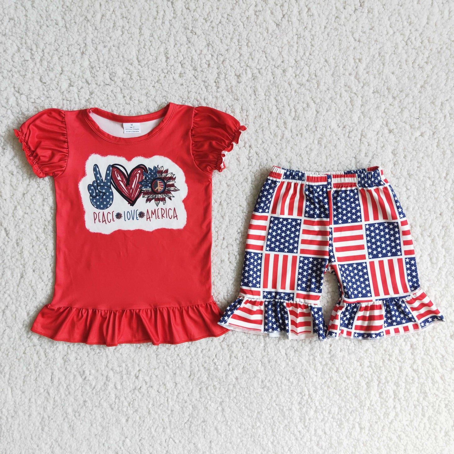 Girls  July 4th outfit