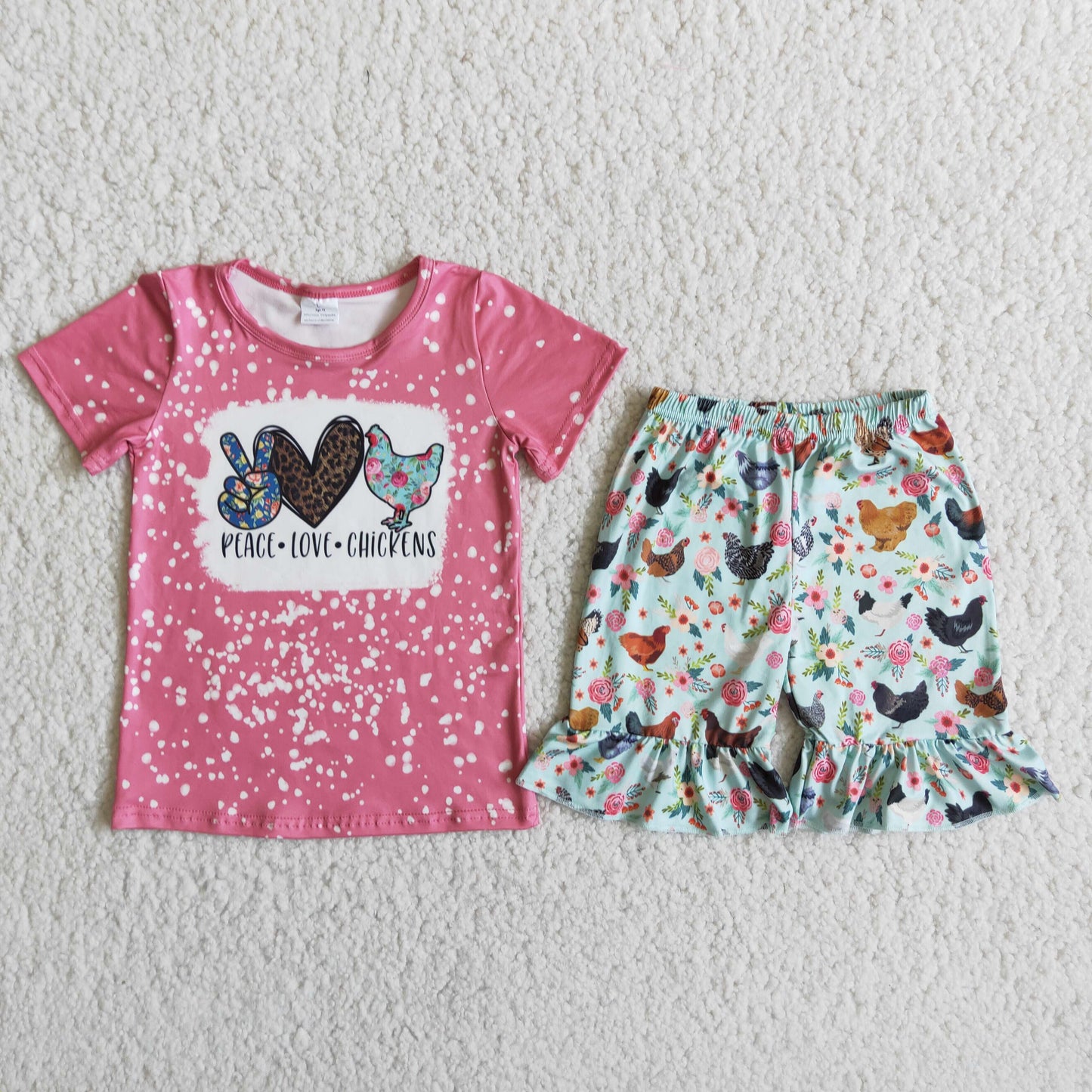 kids cute summer outfit
