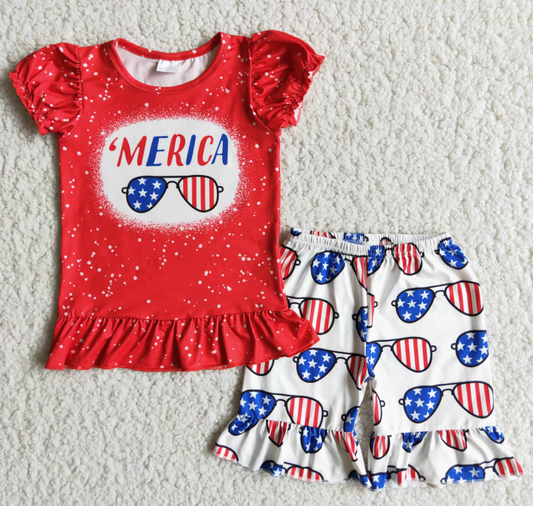 girls July 4th outfit