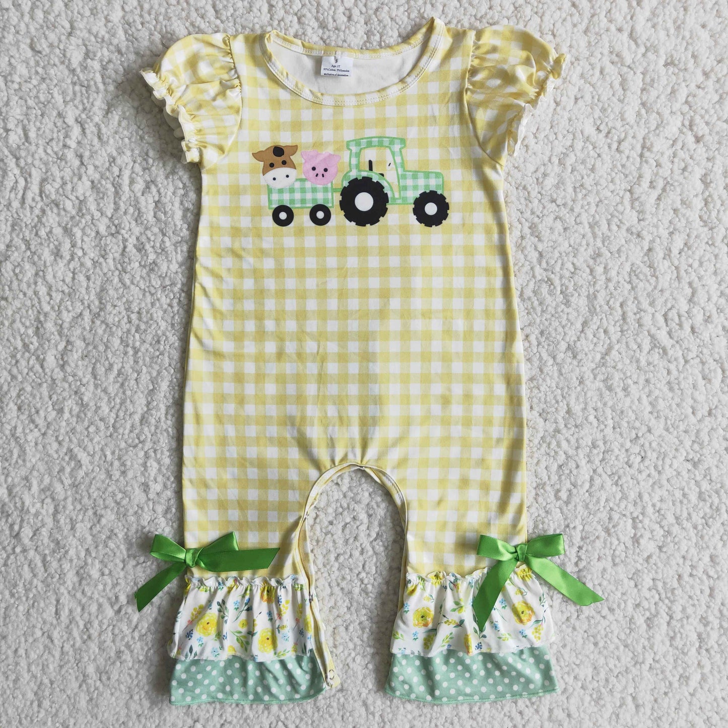 baby girls summer romper