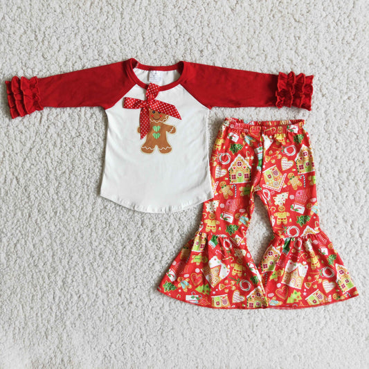 Toddle girls long sleeve Christmas clothes