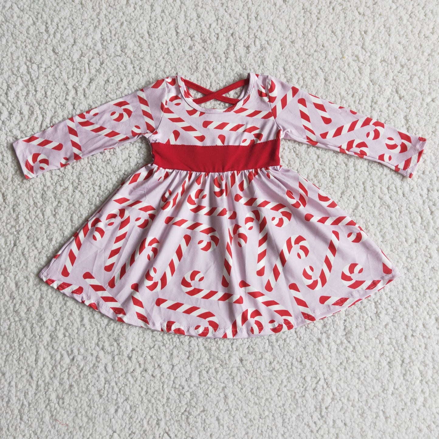 Baby girls long sleeve Christmas dress