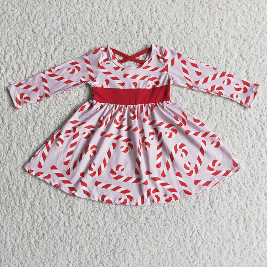 Baby girls long sleeve Christmas dress