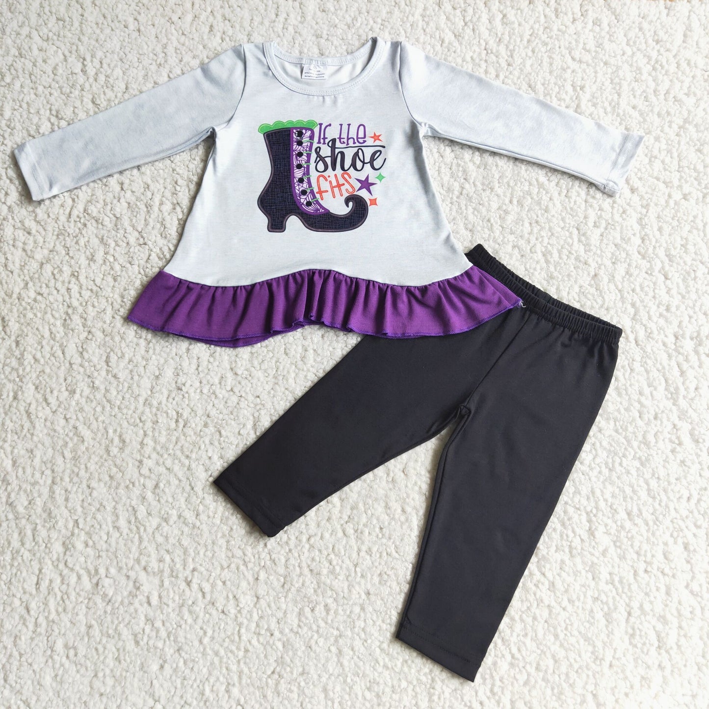 Baby girls long sleeve Halloween outfit