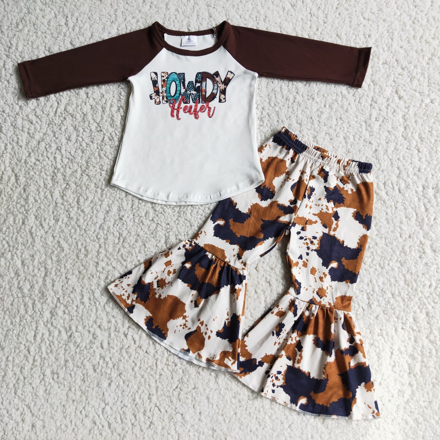 baby girls heifer design clothing