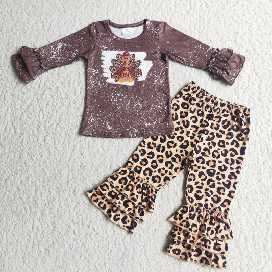 Baby girls thanksgiving outfit