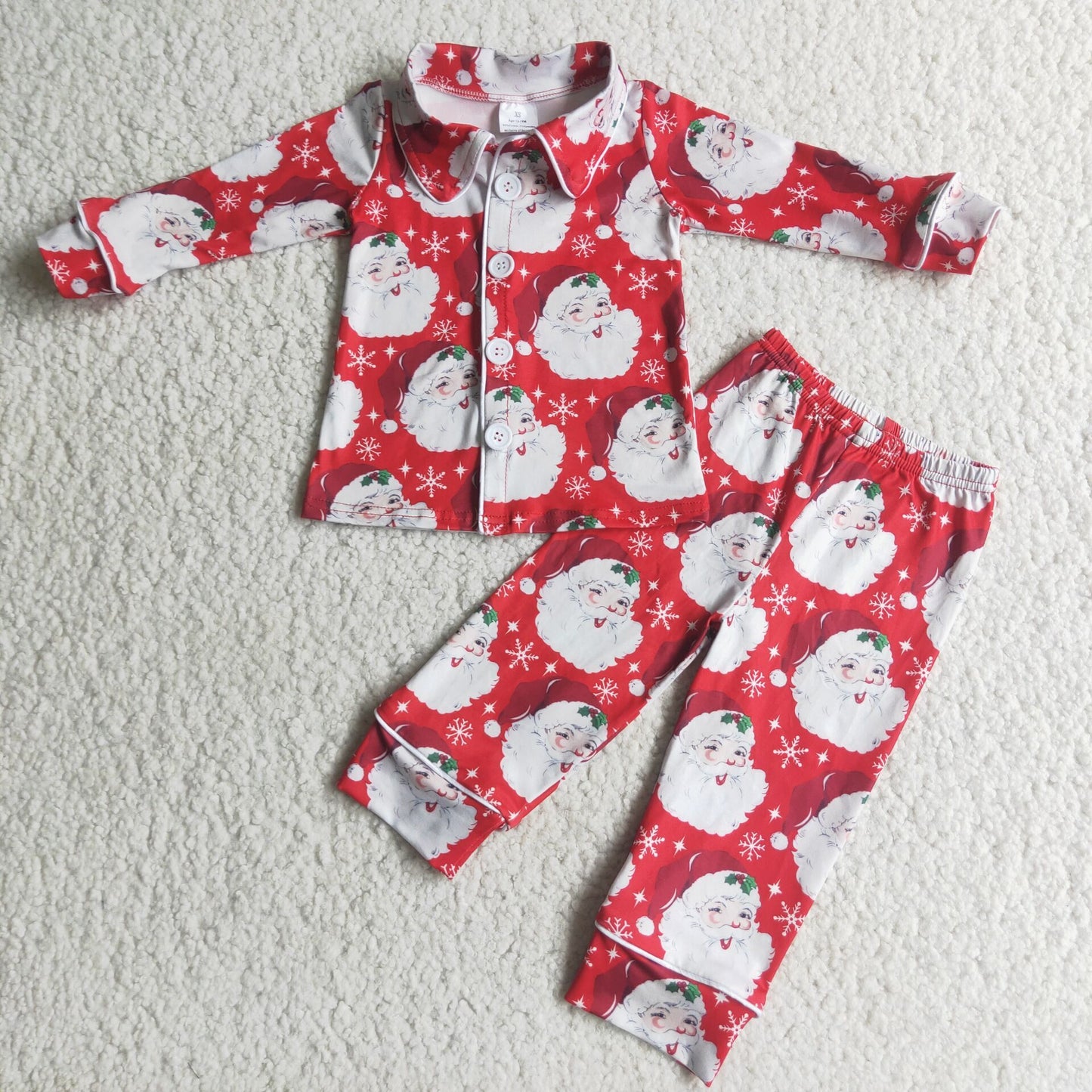 Boys long sleeve pajama set