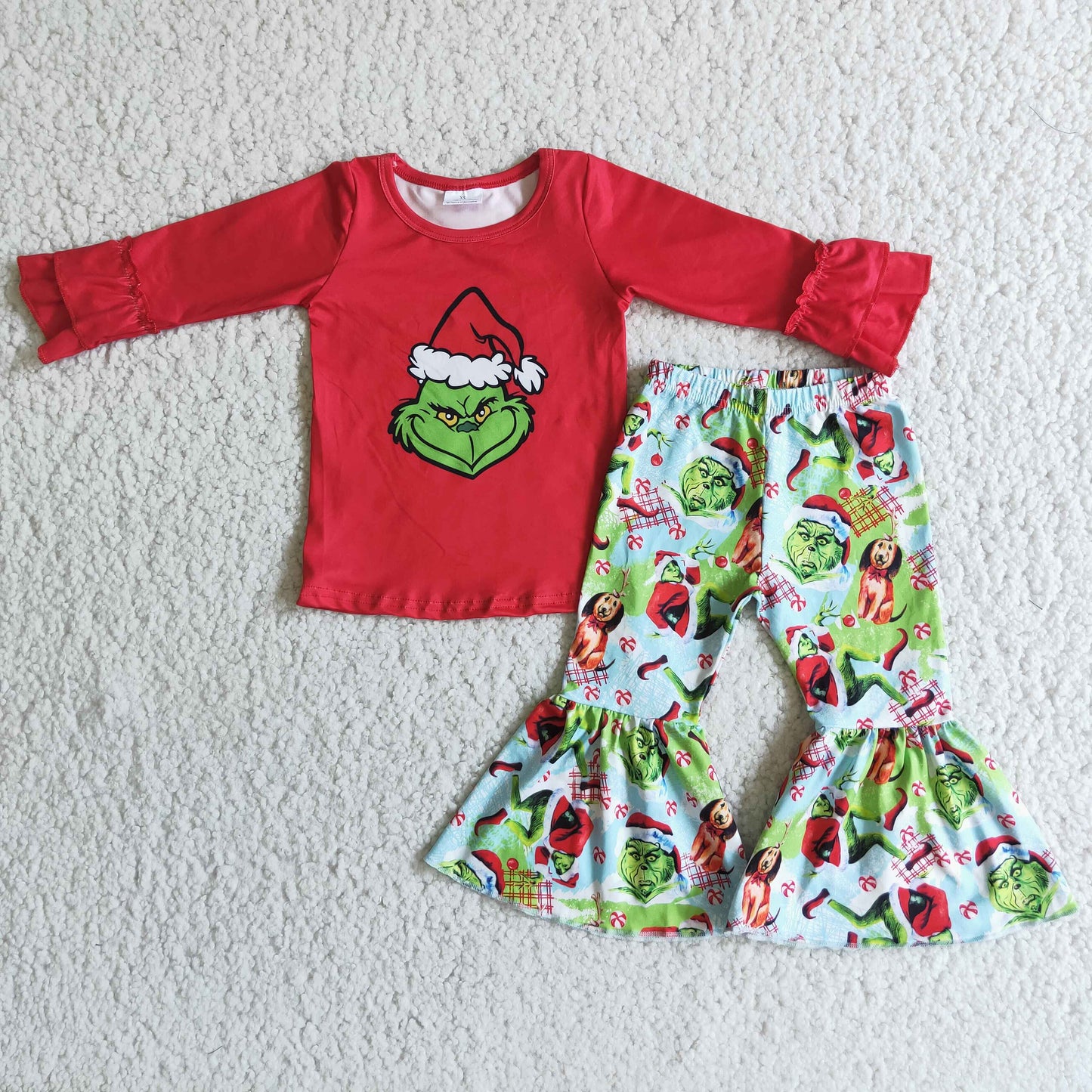 Girls new design Christmas outfit