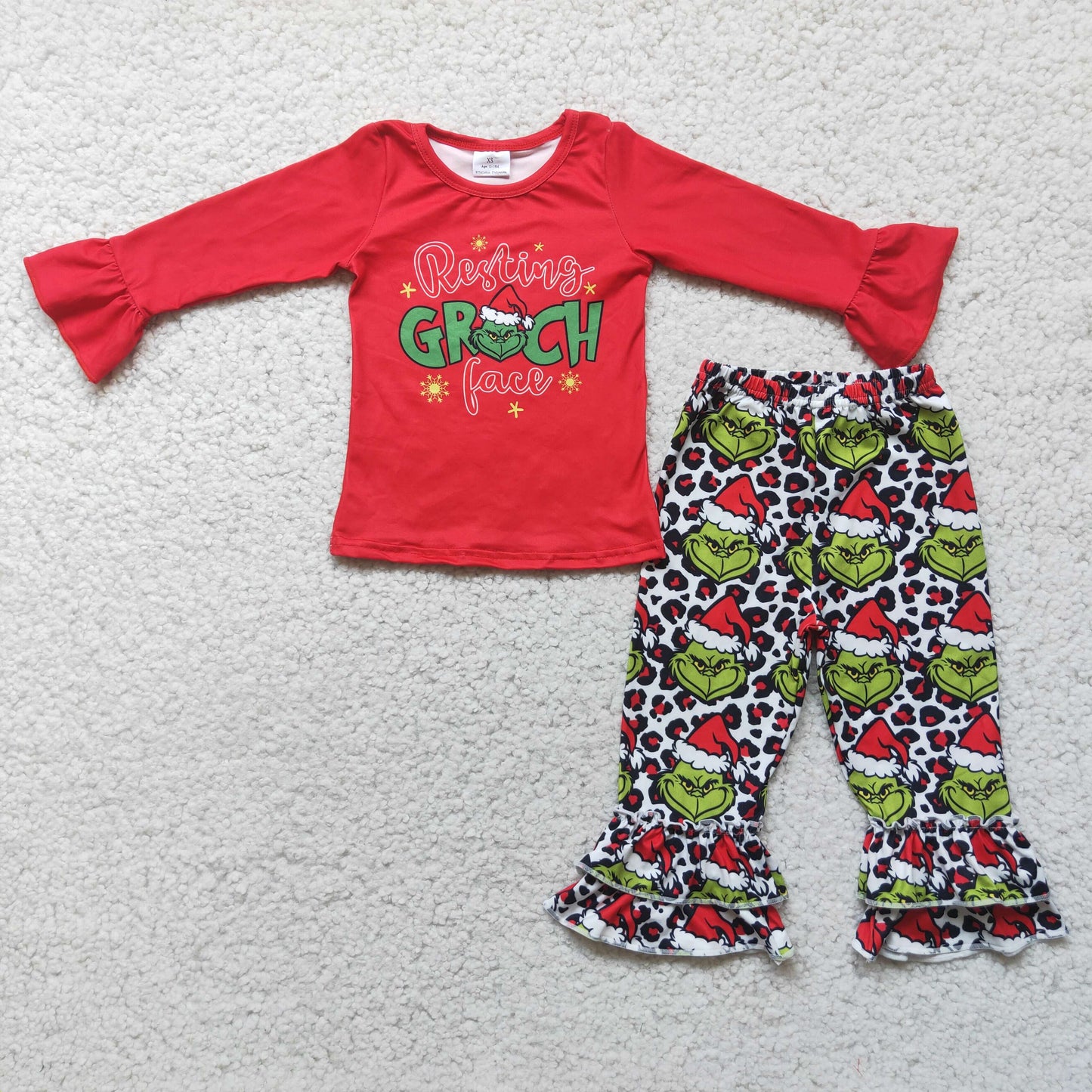 baby girls Christmas clothing set