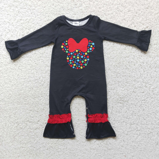 baby girls long sleeve romper