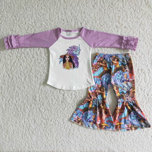 Baby girls 2pcs long sleeve outfit