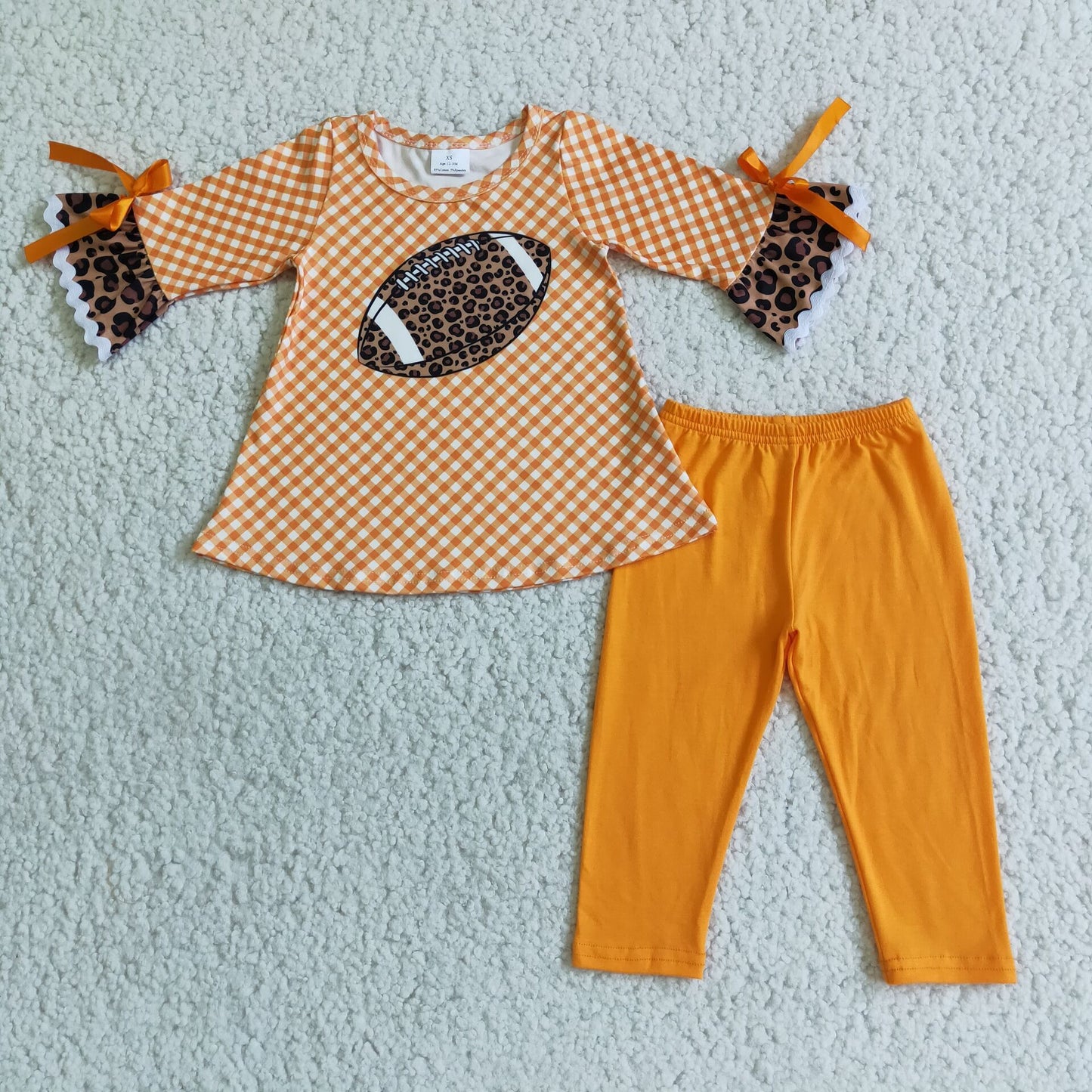 Baby girls football outfit