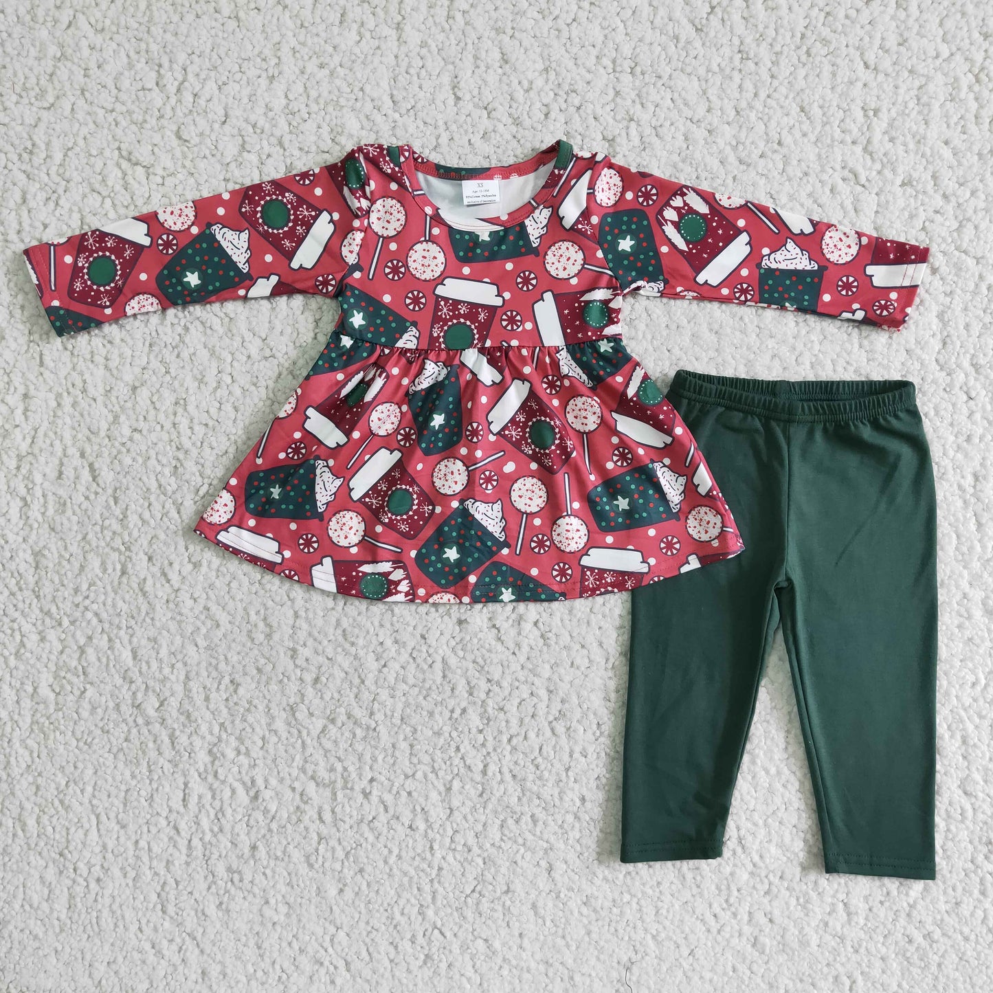 baby girls Christmas outfit
