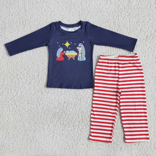 Boys Jesus Christmas outfit