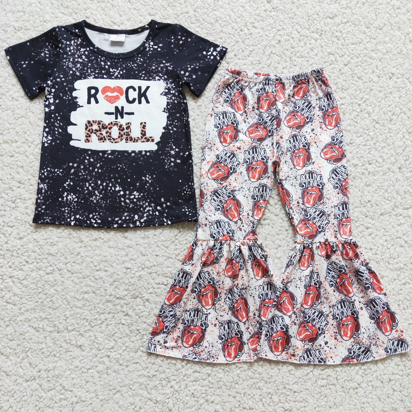 girls rock roll outfit
