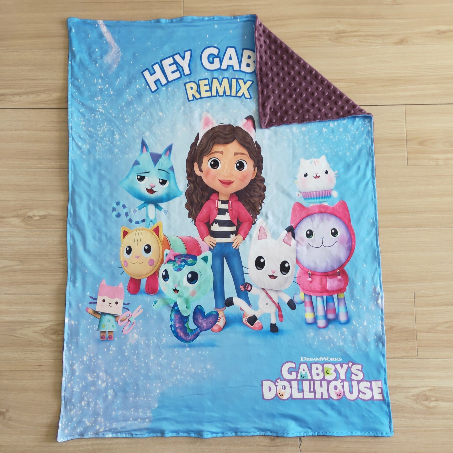 New Cartoon girl blanket