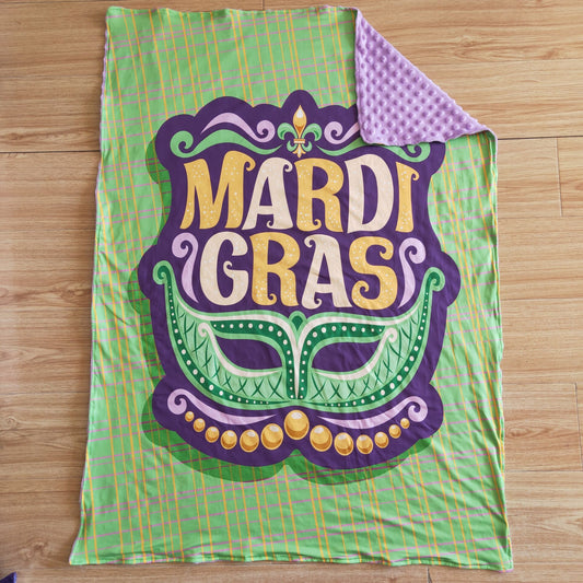 New Mardi Gras blanket