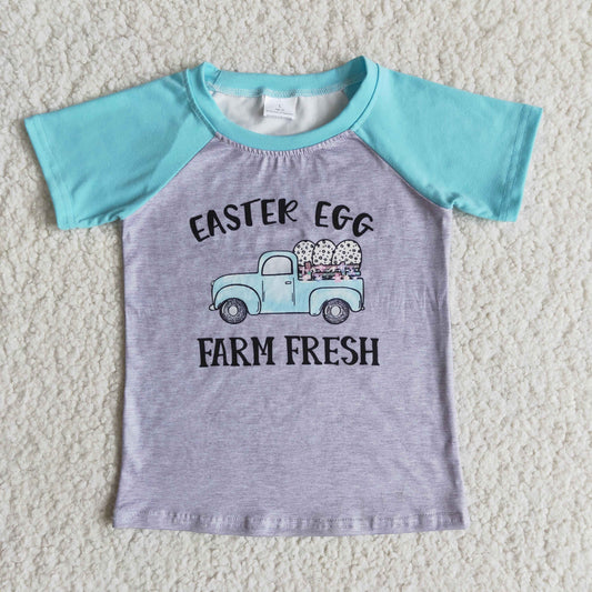 Boy short sleeve Easter t-shirt