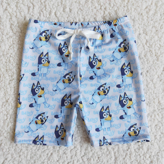 Boys cartoon swimming trunks