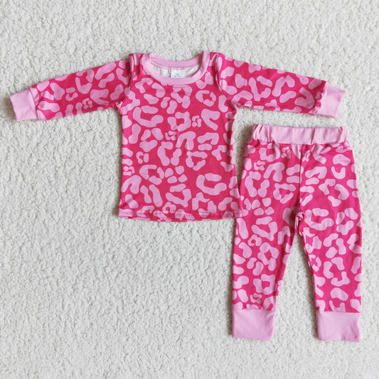 baby girls Valentines day 2pcs pajama set，6 A29-20