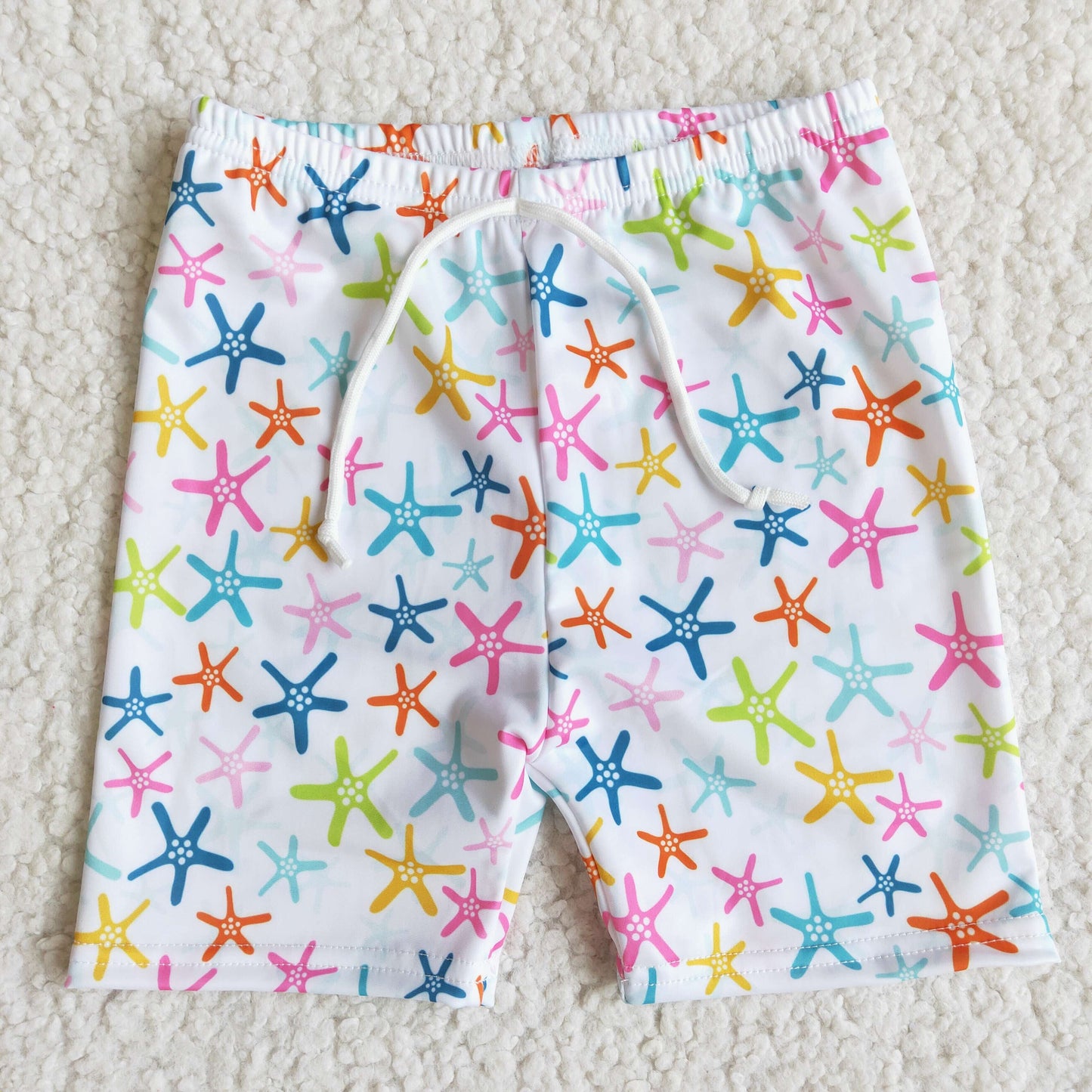 Boys star print  swimming trunks