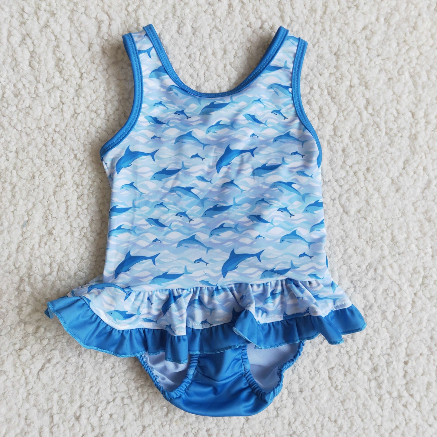 baby girls one pc bathing suit