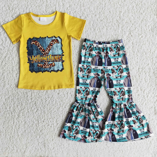 Kids girls 2pcs summer outfit