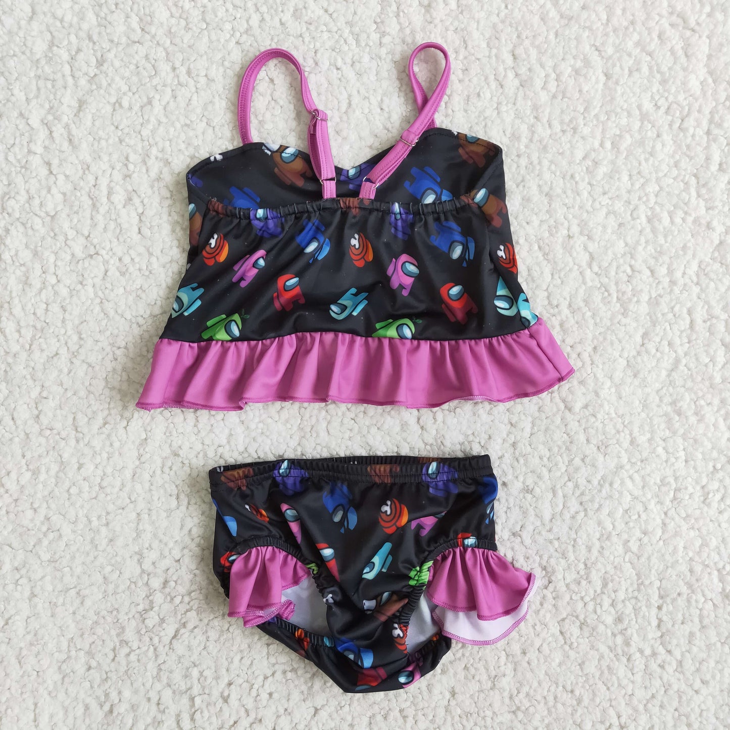 baby girls 2pcs bathing suit